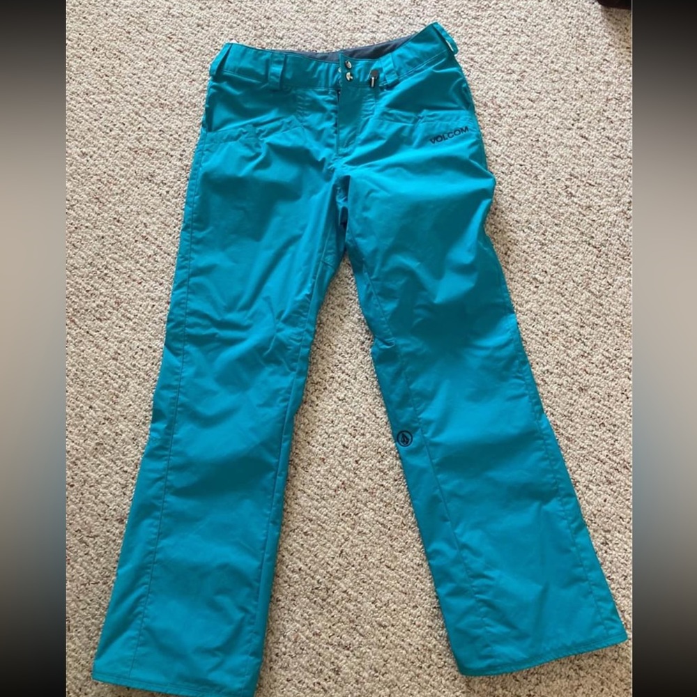 Volcom Teal Snowpants